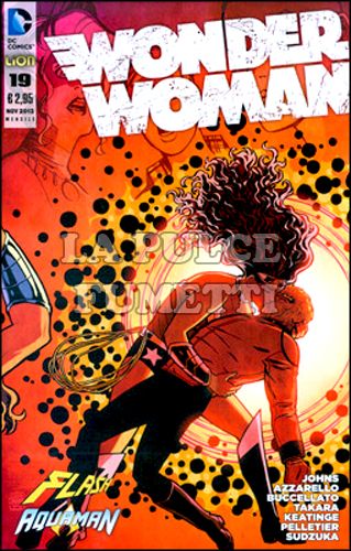 FLASH # 19 - FLASH/WONDER WOMAN 1 - WONDER WOMAN COVER